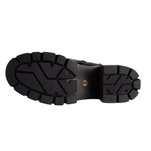 Una Healy Block Heeled Ankle Boots - Mercy Now - Black