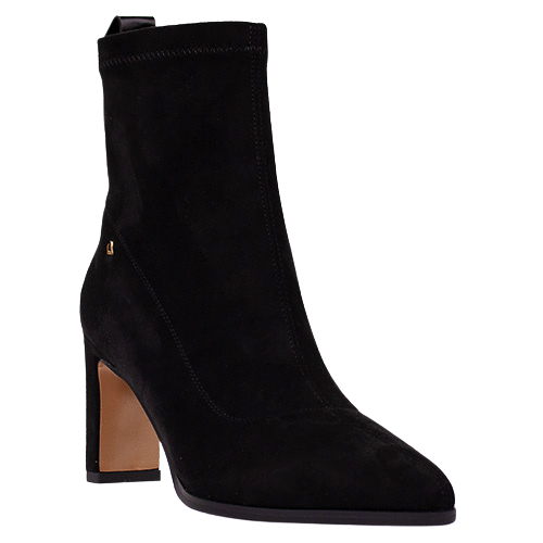 Una Healy Ladies Ankle Boots - Only Yesterday - Black Suede