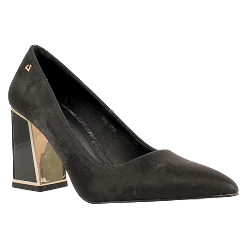 Una Healy Dressy Block Heels - Iris - Black