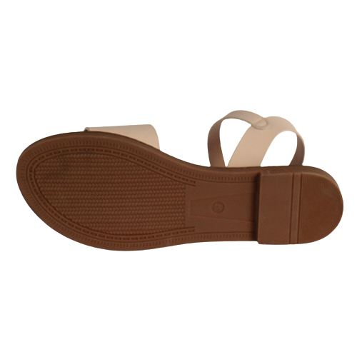 Una Healy Flat Sandals - Last Night - Nude