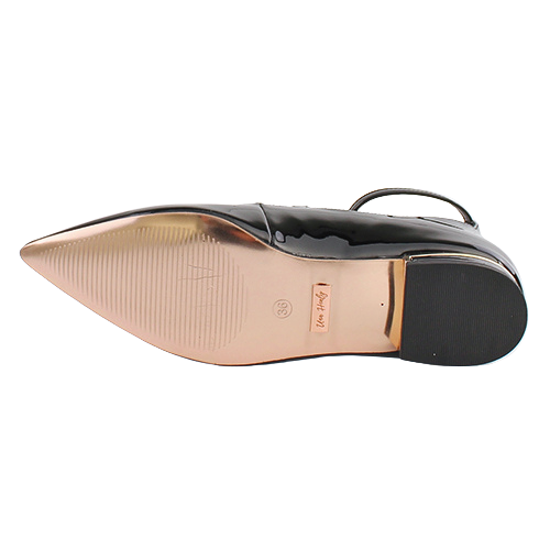 Una Healy Mary Jane Pumps - You Proof - Black Patent