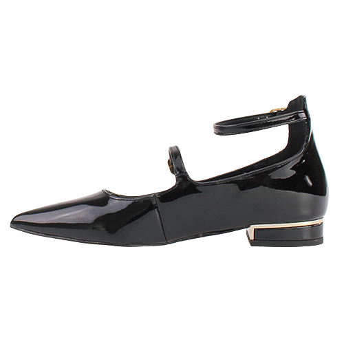 Una Healy Mary Jane Pumps - You Proof - Black Patent