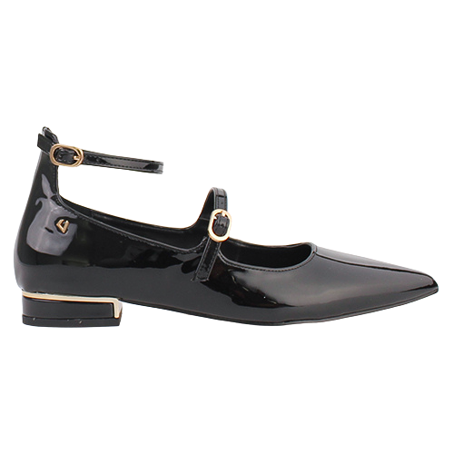 Una Healy Mary Jane Pumps - You Proof - Black Patent
