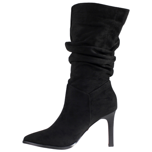 Una Healy Mid Boots - Famous Stars - Black