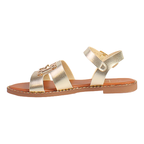 Una Healy Ladies Flat Sandals - Viva/Driftin - Gold