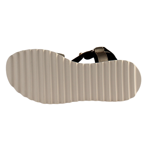 Una Healy Wedge Sandals - Acknowledge - Khaki