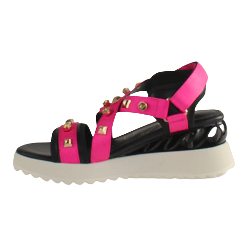 Una Healy Wedge Sandals - Acknowledge - Pink
