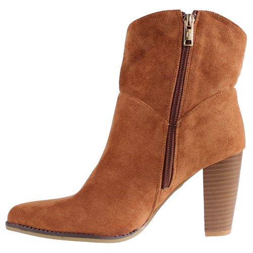 Una Healy Western Boots - Famous Foe - Tan Suede