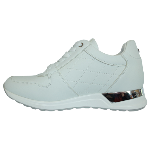 Tommy Bowe Wedge Trainers - Reynolds - White