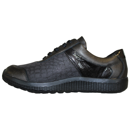 Waldlaufer Wide Fit Trainers - 815M01 - Bronze/Metallic