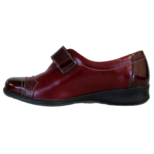 Suave Walking Shoes - Joan - Burgundy