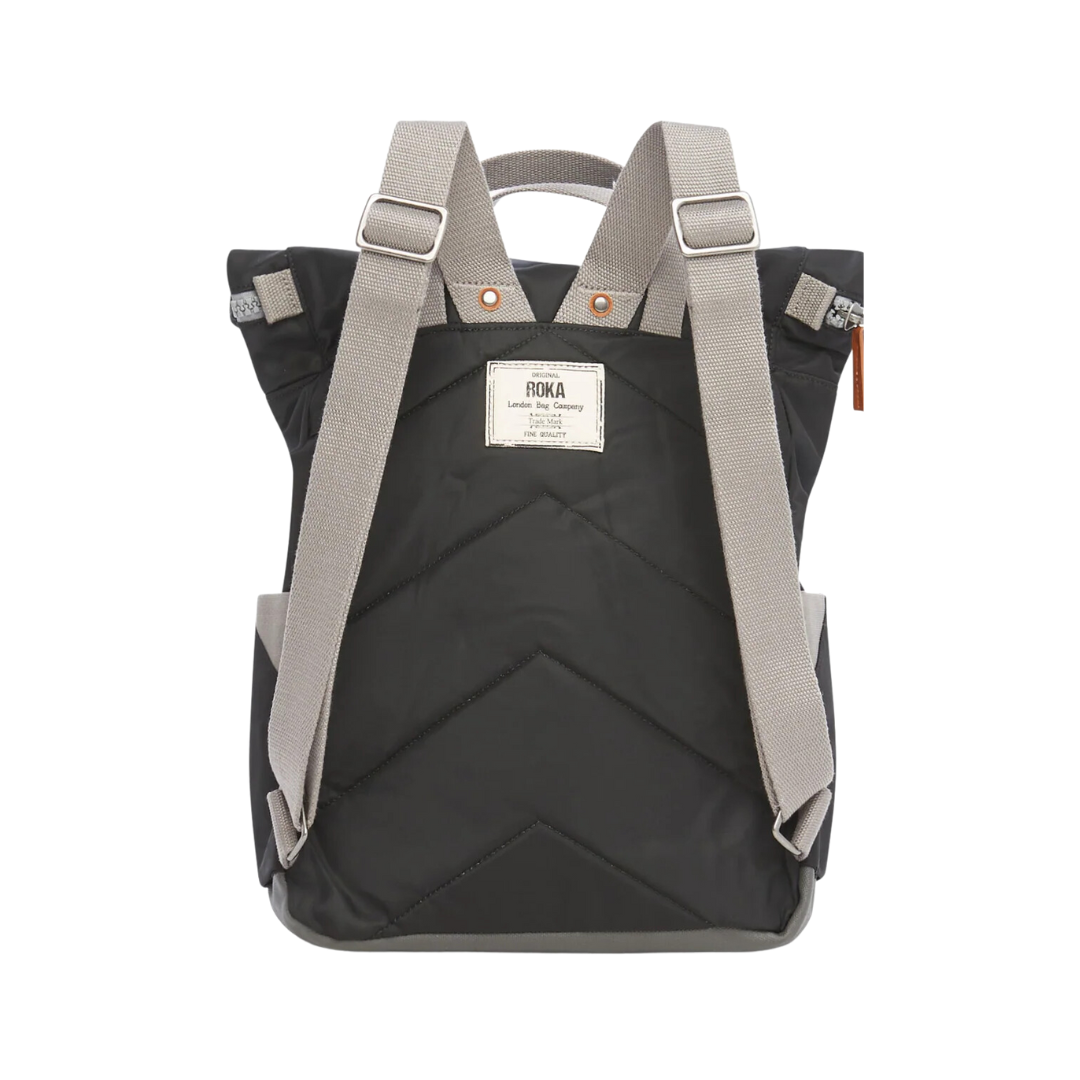 Roka Sustainable Backpack - Canfield B Small - Black