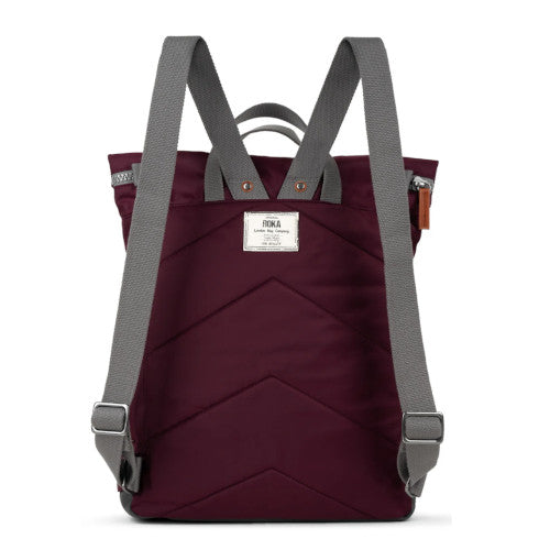 Roka Sustainable Backpack- Canfield B Zip - Plum