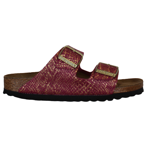 Birkenstock Ladies Sandals - Arizona Python - Fuchsia