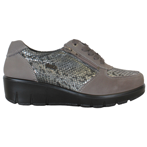 G Comfort Ladies Waterproof Wide Fit Shoes - 799-2 - Grey Greenes Shoes G Comfort Ladies Waterproof Wide Fit Shoes - 799-2 - Grey Greenes Shoes