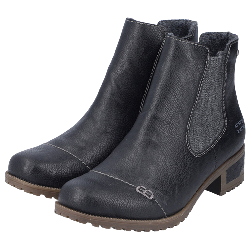Rieker Ankle Boots - 70354-00 - Black