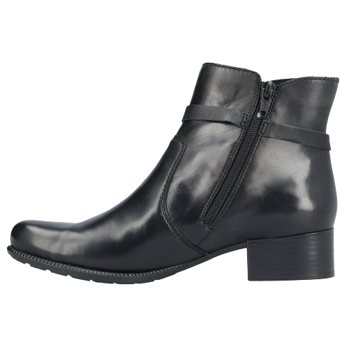 Rieker Ladies Ankle Boots - 78676-25 - Black
