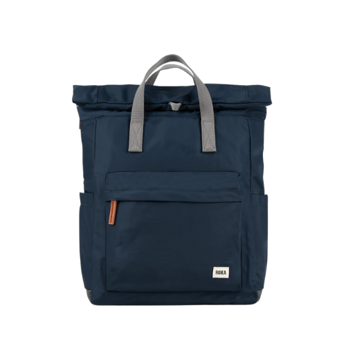 ROKA London Creative Waste Canfield B Sac à dos en nylon Taille M, Bleu ROKA London Creative Waste Canfield B Sac à dos en nylon Taille M, Bleu