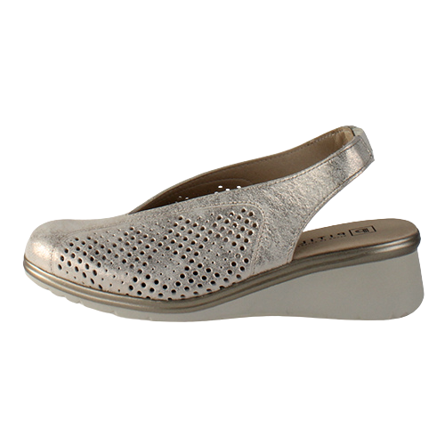 Pitillos Ladies Wedge Sandals - 5743 - Gold