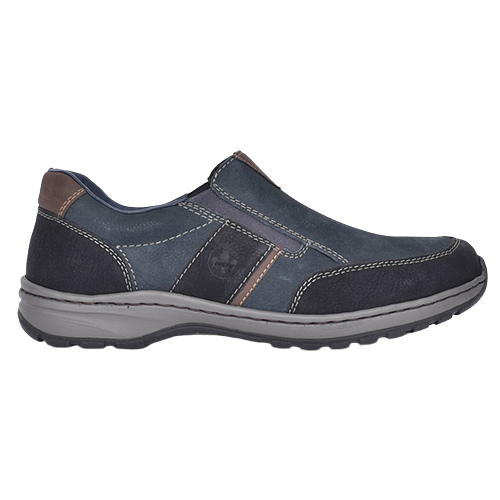 Rieker Mens Casual Shoes - 03356-14 - Navy