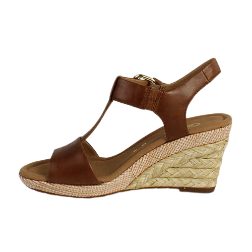 Gabor Ladies Wedge Sandals - 22.024.54 - Tan