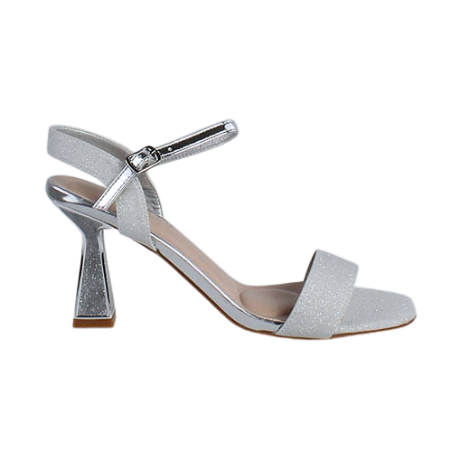 Silver dressy heels clearance