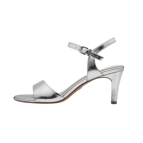 Tamaris Ladies Heeled Sandals - 28008-20 - Silver