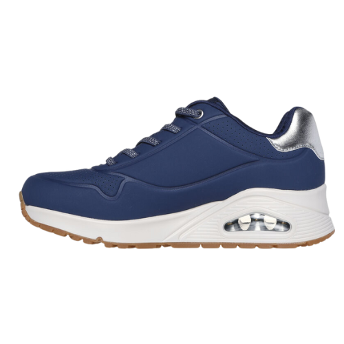 Skechers Ladies Uno Trainers -155196 - Navy