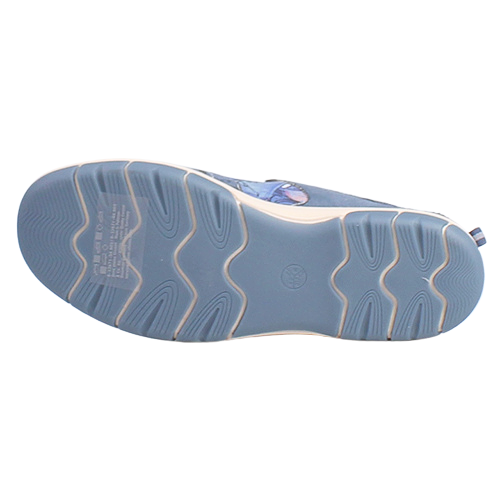 Jana Ladies Cross Strap Shoes - 23671-44 - Blue