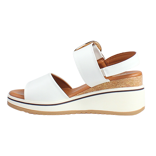 Redz Ladies Wedge Sandals - CF024BE03 - White