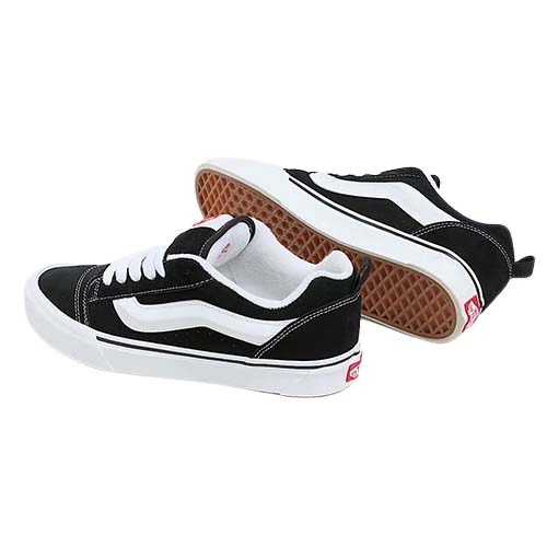 Vans Unisex Trainers - Knu Skool - Black/White