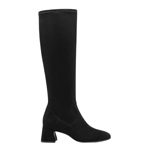 Tamaris Block Heeled Knee Boots - 25520-45 - Black