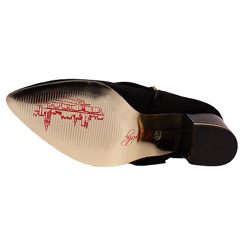 Kate Appleby Ladies Ankle Boots - Amlwch - Black Suede