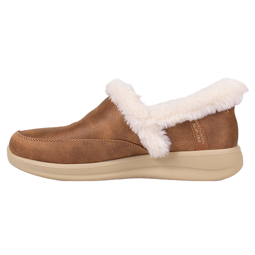 Skechers Slip Ins Slippers - 168114 - Tan