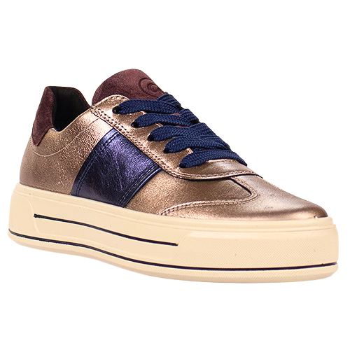 Ara Wide Fit Trainers - 23012-05 - Pewter