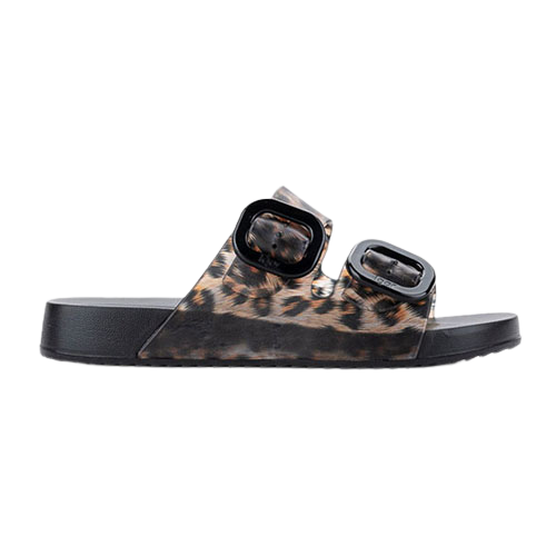 Igor Ladies Sliders - Habana Brillo S10336 - Black Leopard