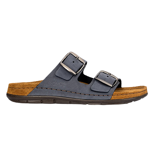 Rohde Ladies Leather Mules - 5865 - Blue