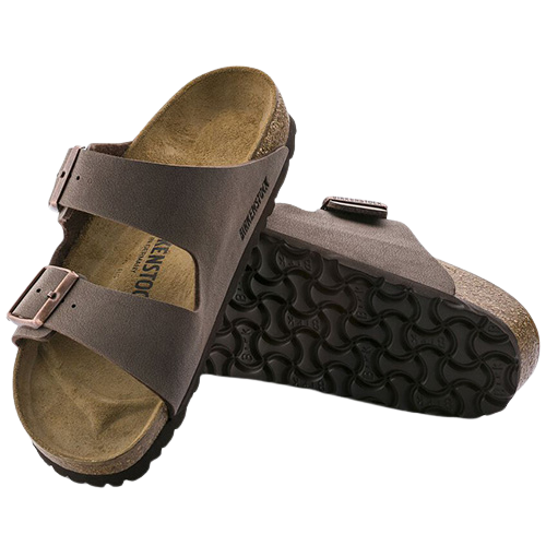 Birkenstock Mens Birko-Flor - Arizona - Mocha