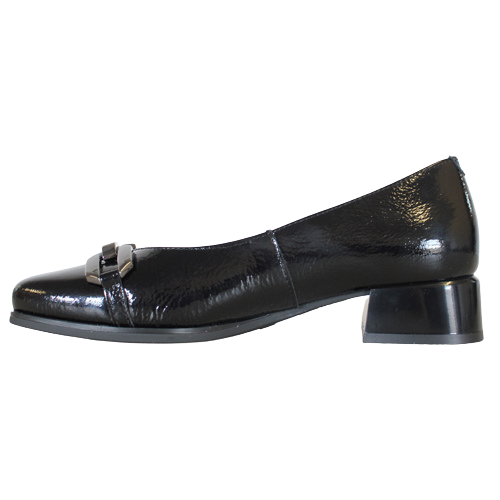 Pitillos Block Heeled Pumps - 5422 - Black