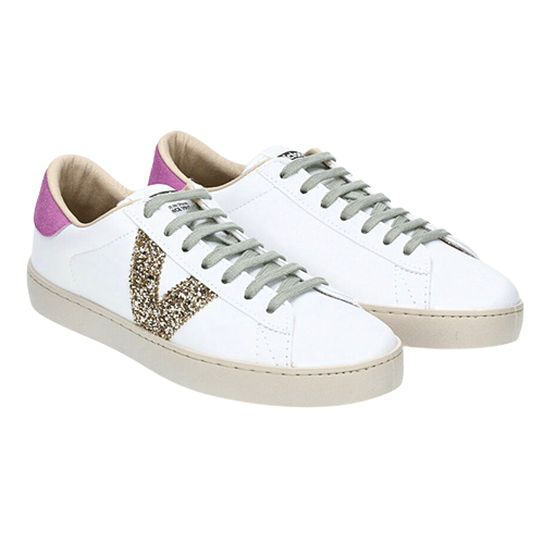 Victoria Ladies Trainers - 1126194 - White/Pink