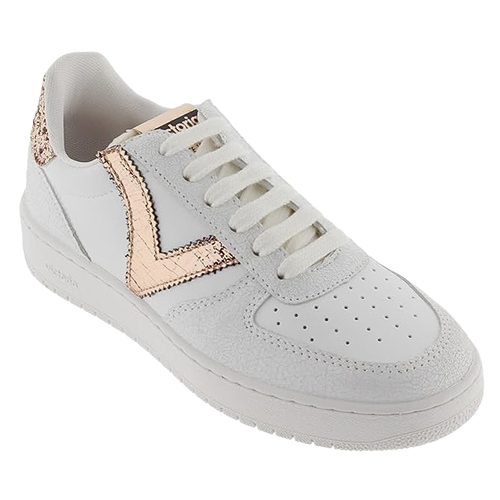 Victoria Ladies Trainers - 1258233 - White/Gold