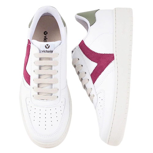 Victoria Trainers - 1258201 - White/Pink