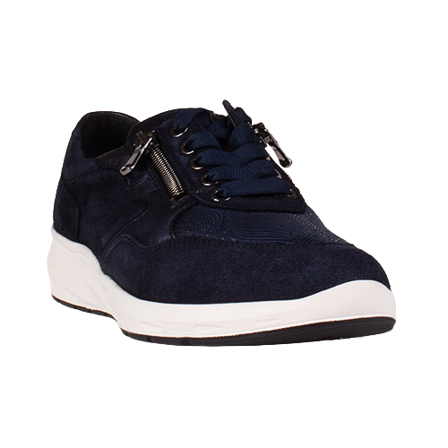 Waldlaufer Ladies Extra Wide Fit Shoes - 831M01 - Navy