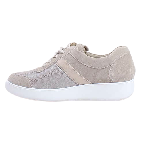 Waldlaufer Ladies Wide Fit Trainers - 622K01 - Grey