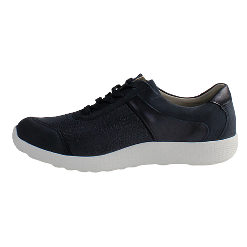 Waldlaufer Wide Fit Trainers - 815M01 - Navy