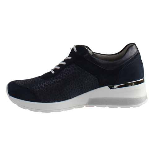 Waldlaufer Wide Fit Trainers - 939H01 - Navy