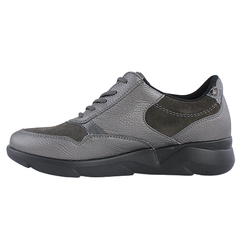Waldlaufer Wide fit Trainers - 668001 - Pewter