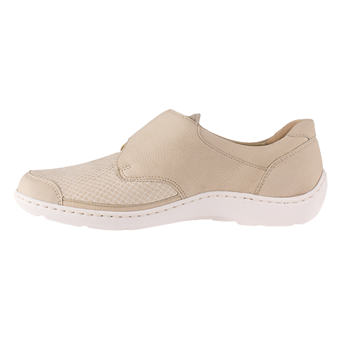 Waldlaufer velcro wide fit shoe - 496H31 - Beige Pearl