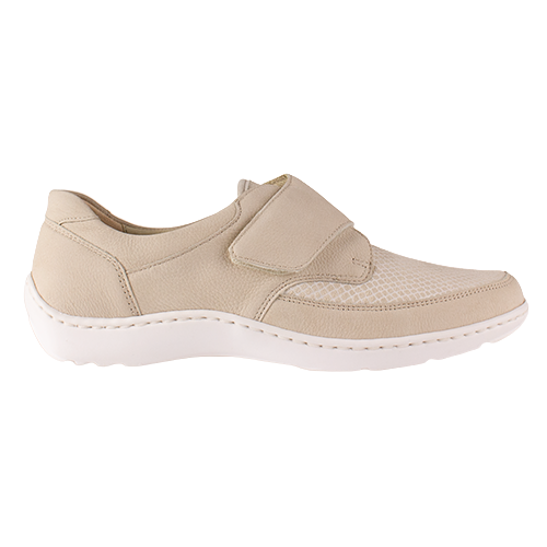 Waldlaufer velcro wide fit shoe - 496H31 - Beige Pearl