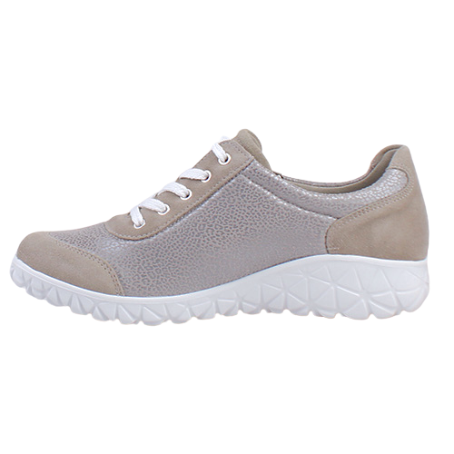 Wauldlaufer Ladies Wide Fit Trainers - H89001 - Grey